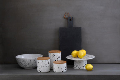 Speckled Cake Stand