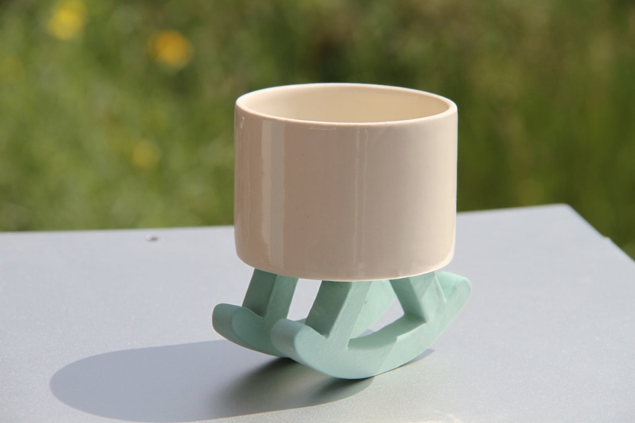 4AM Studio - Chair Whisky Cup Rocky Chair Green