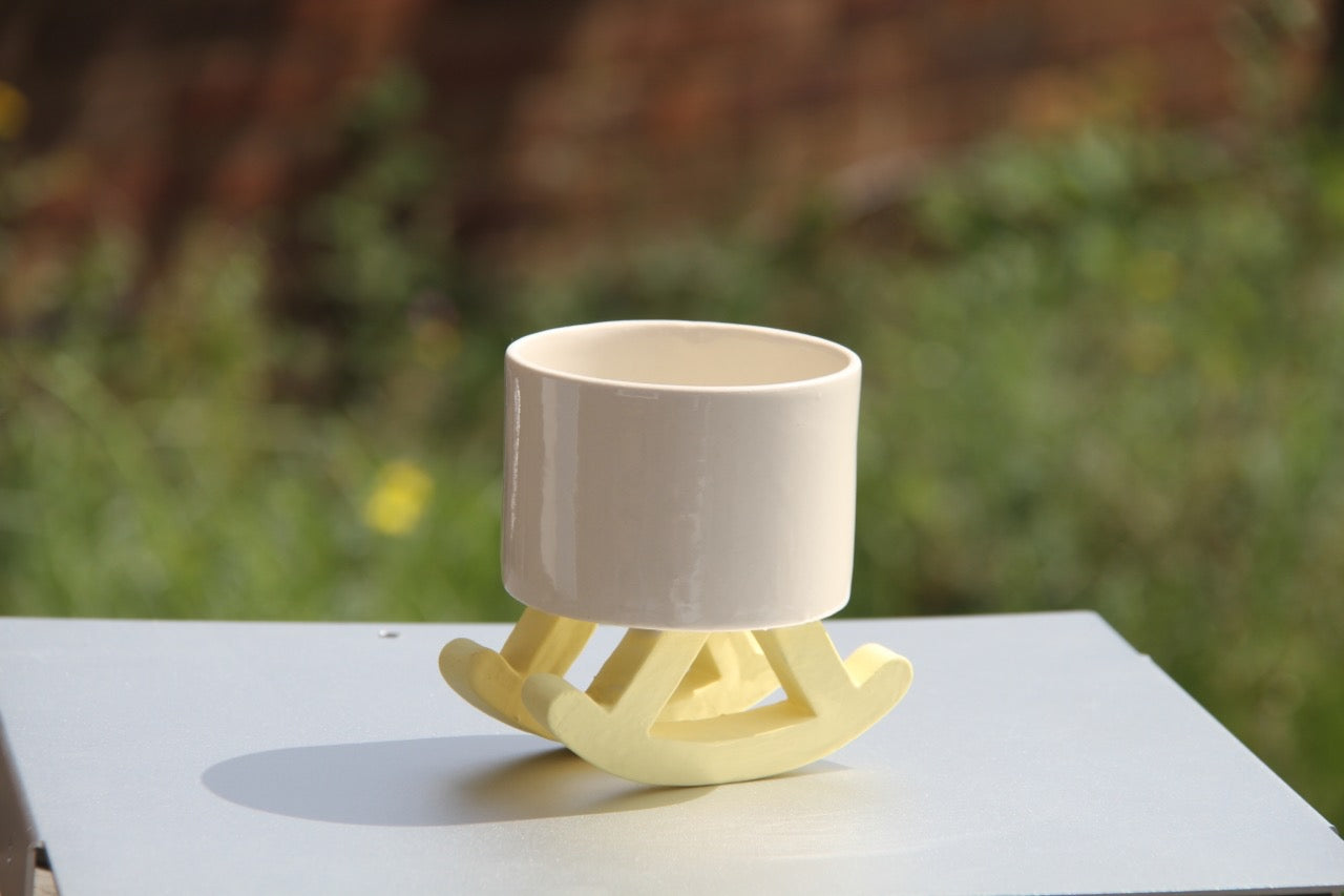 4AM Studio - Chair Whisky Cup Rocky Chair Yellow