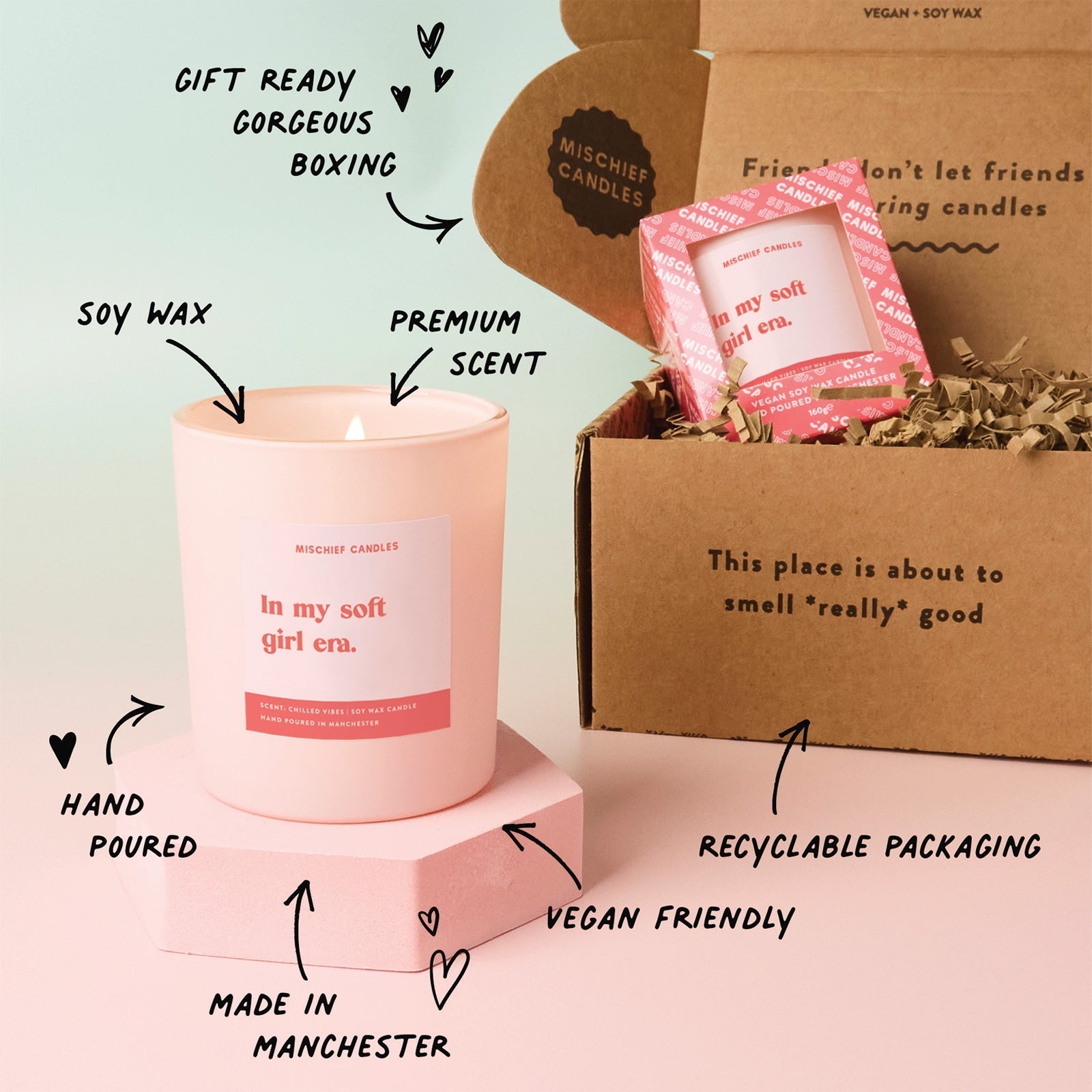 Mischief Candles - In My Soft Girl Era