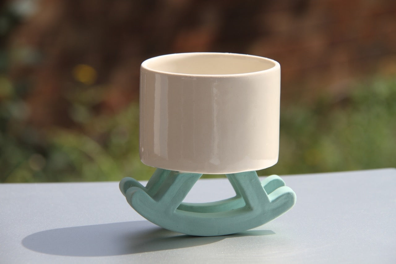 4AM Studio - Chair Whisky Cup Rocky Chair Green