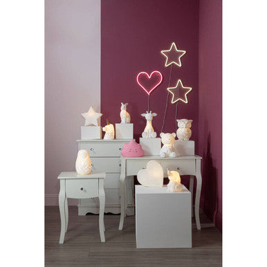 Neon Heart Design LED Box Light