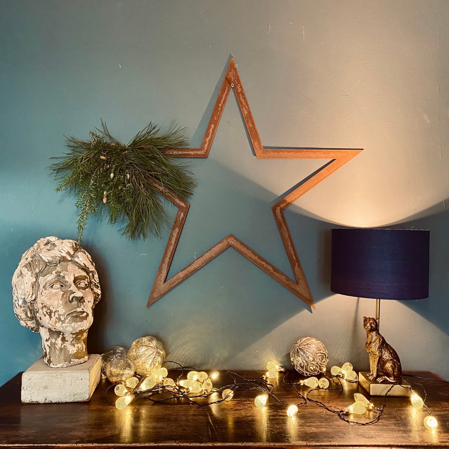 Rustic Warehouse Norfolk - Rustic Metal Star Garden Decoration