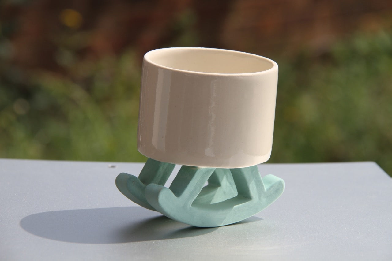 4AM Studio - Chair Whisky Cup Rocky Chair Green