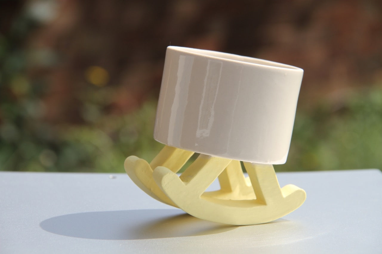 4AM Studio - Chair Whisky Cup Rocky Chair Yellow