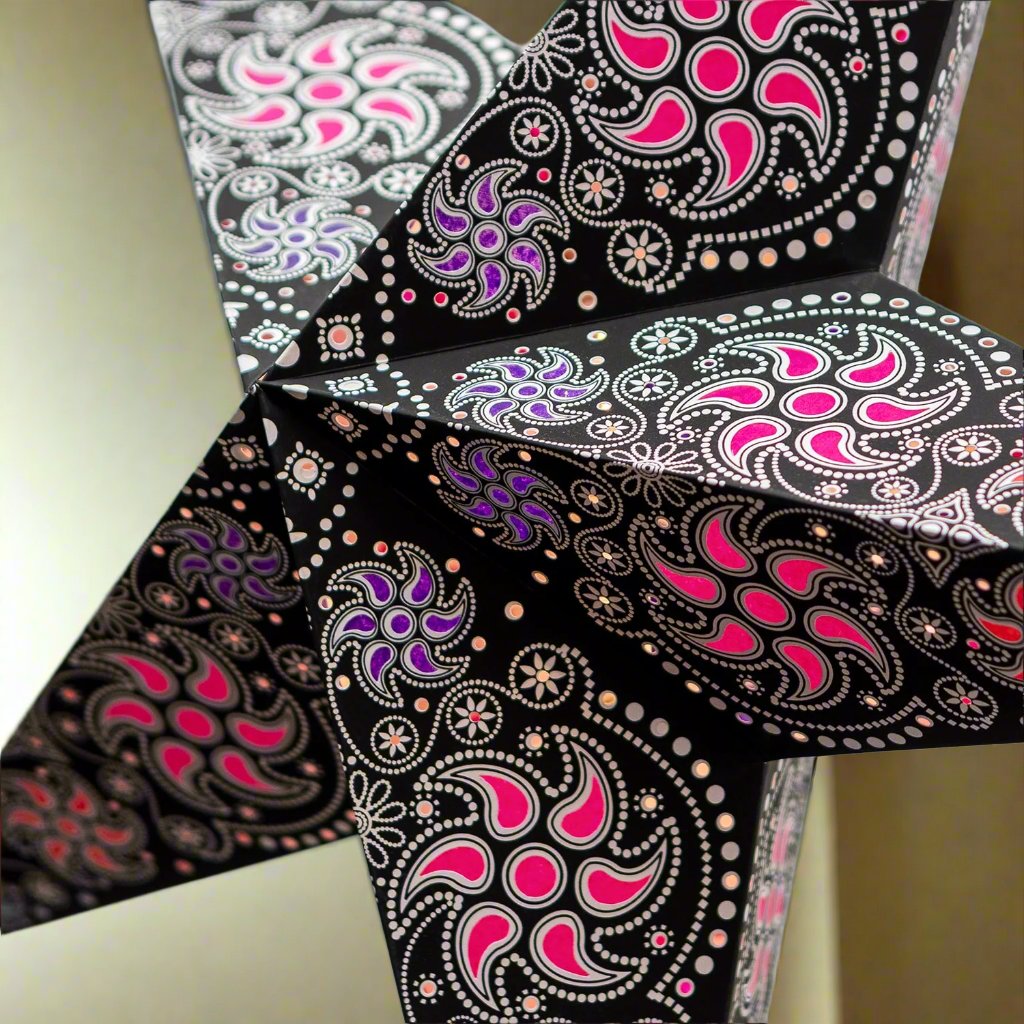 Paper Starlights - Firework: Black / Multi