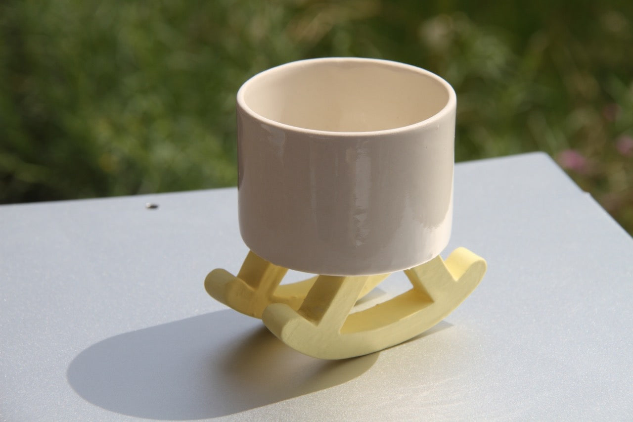 4AM Studio - Chair Whisky Cup Rocky Chair Yellow