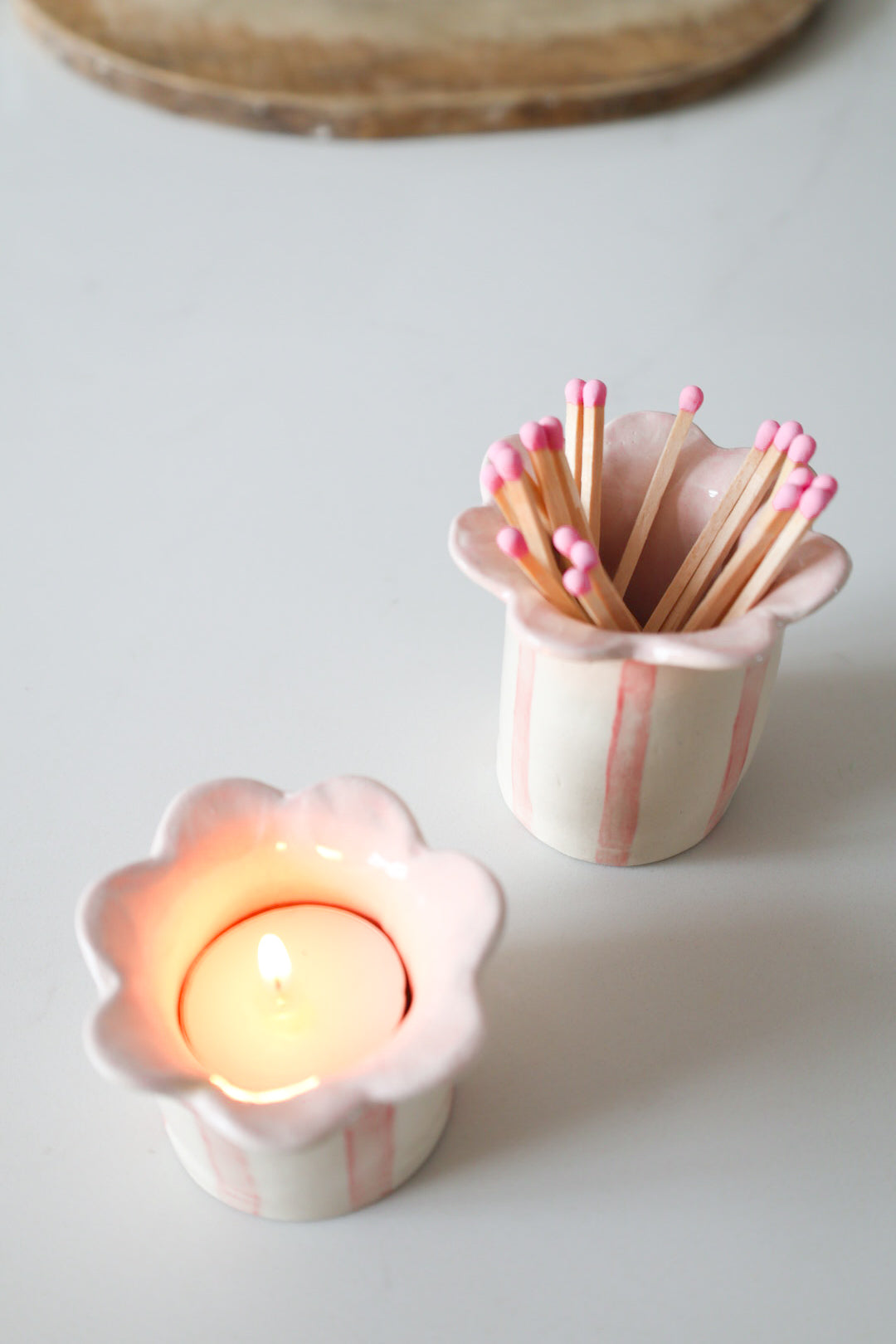 Sea Bramble Ceramics - Daisy Match striker