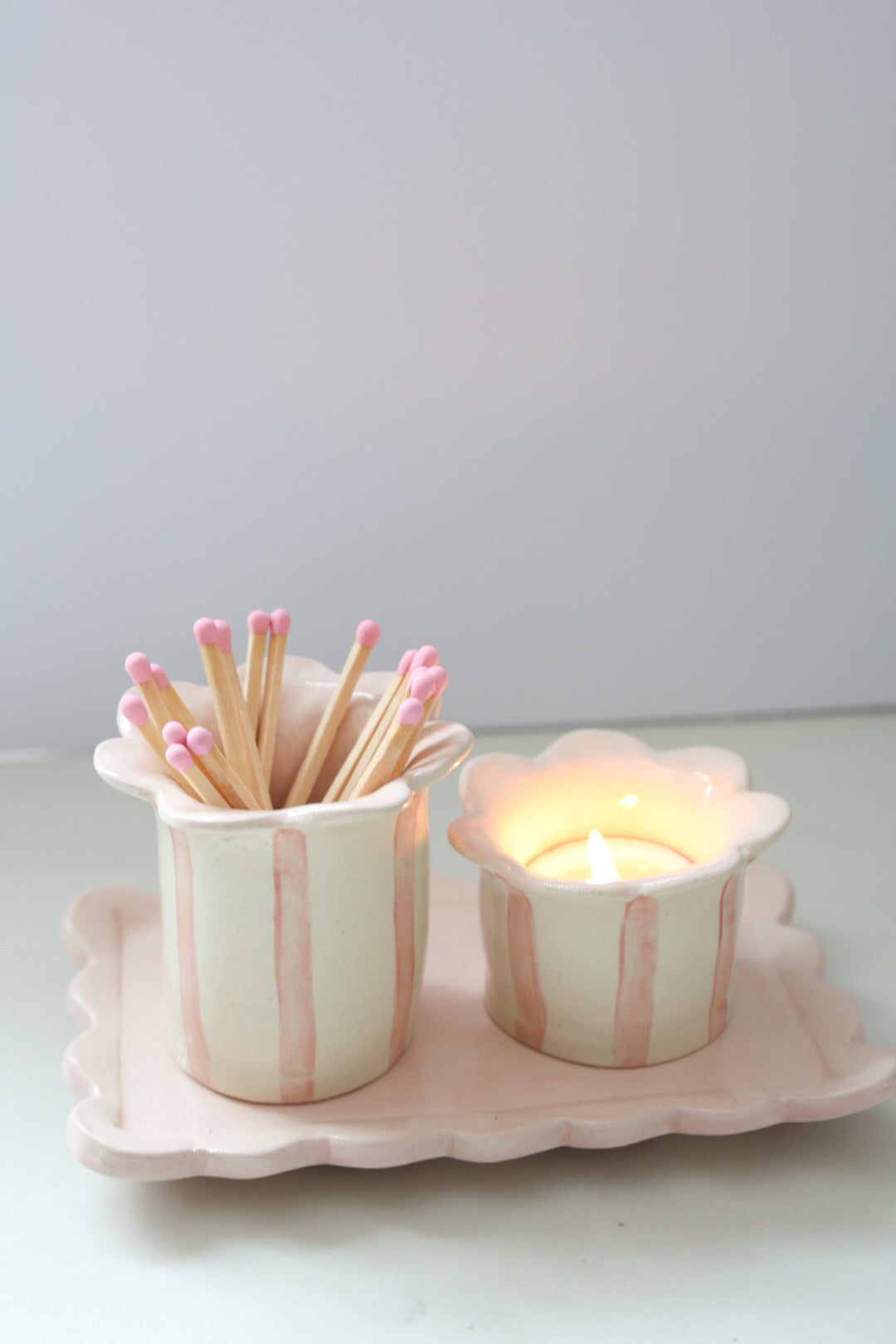 Sea Bramble Ceramics - Daisy Match striker