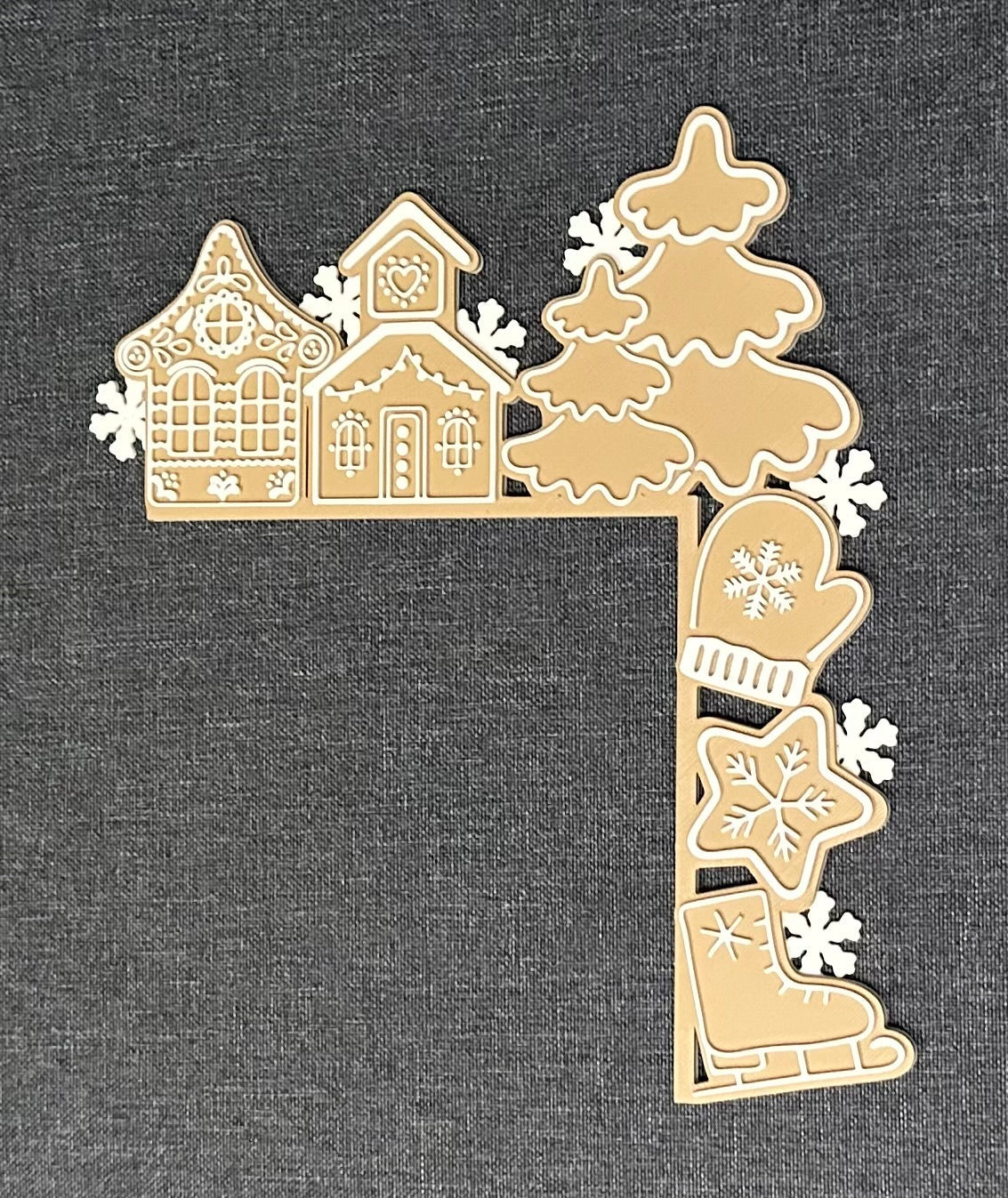 Gingerbread House Door & Light Switch Corner Decoration | Xmas Door Frame Decor | Gingerbread Man Christmas Decoration | Festive Home Decor (Copy)