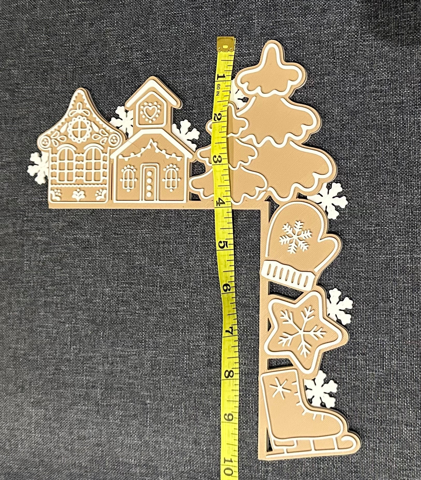 Gingerbread House Door & Light Switch Corner Decoration | Xmas Door Frame Decor | Gingerbread Man Christmas Decoration | Festive Home Decor (Copy)