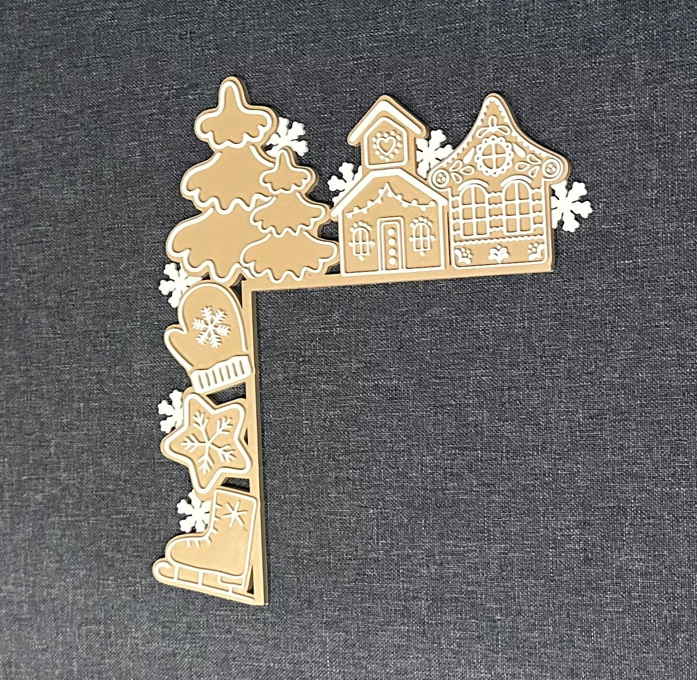 Gingerbread House Door & Light Switch Corner Decoration | Xmas Door Frame Decor | Gingerbread Man Christmas Decoration | Festive Home Decor (Copy)
