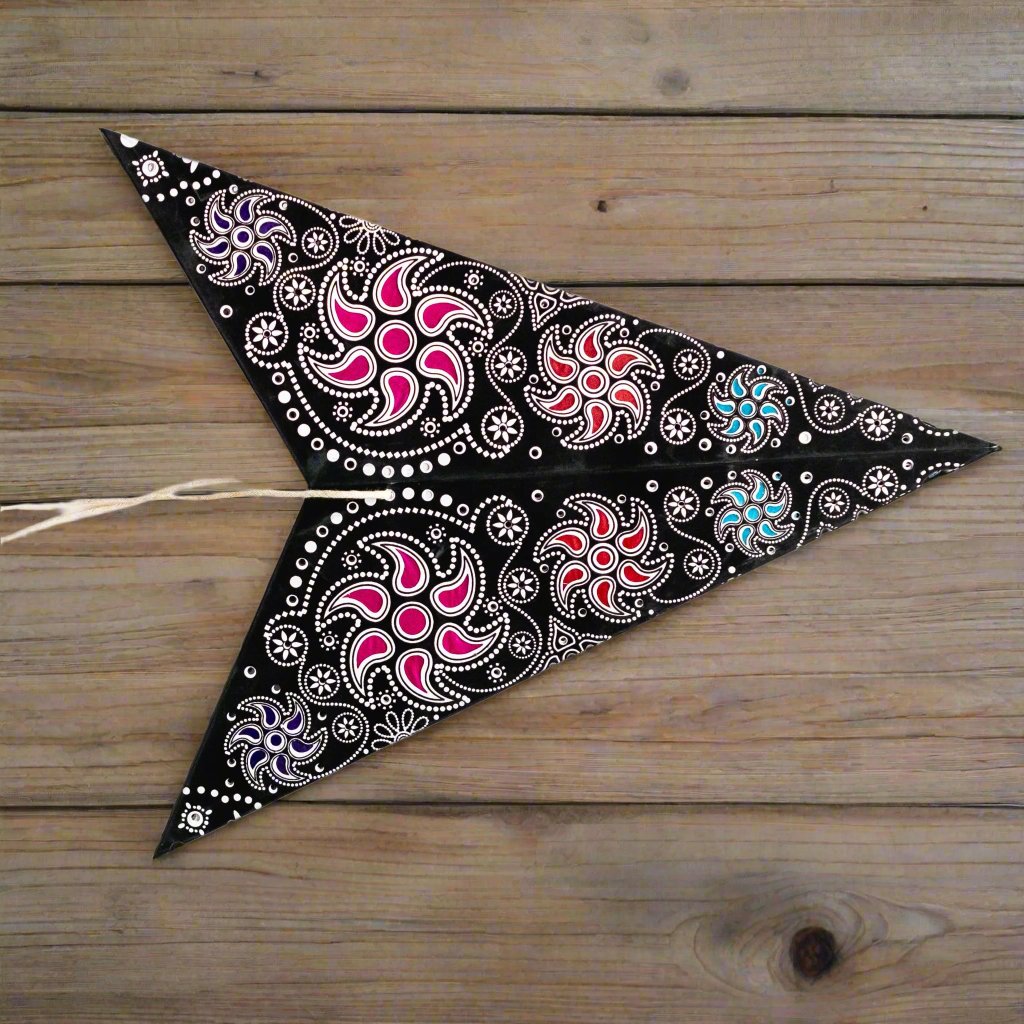 Paper Starlights - Firework: Black / Multi