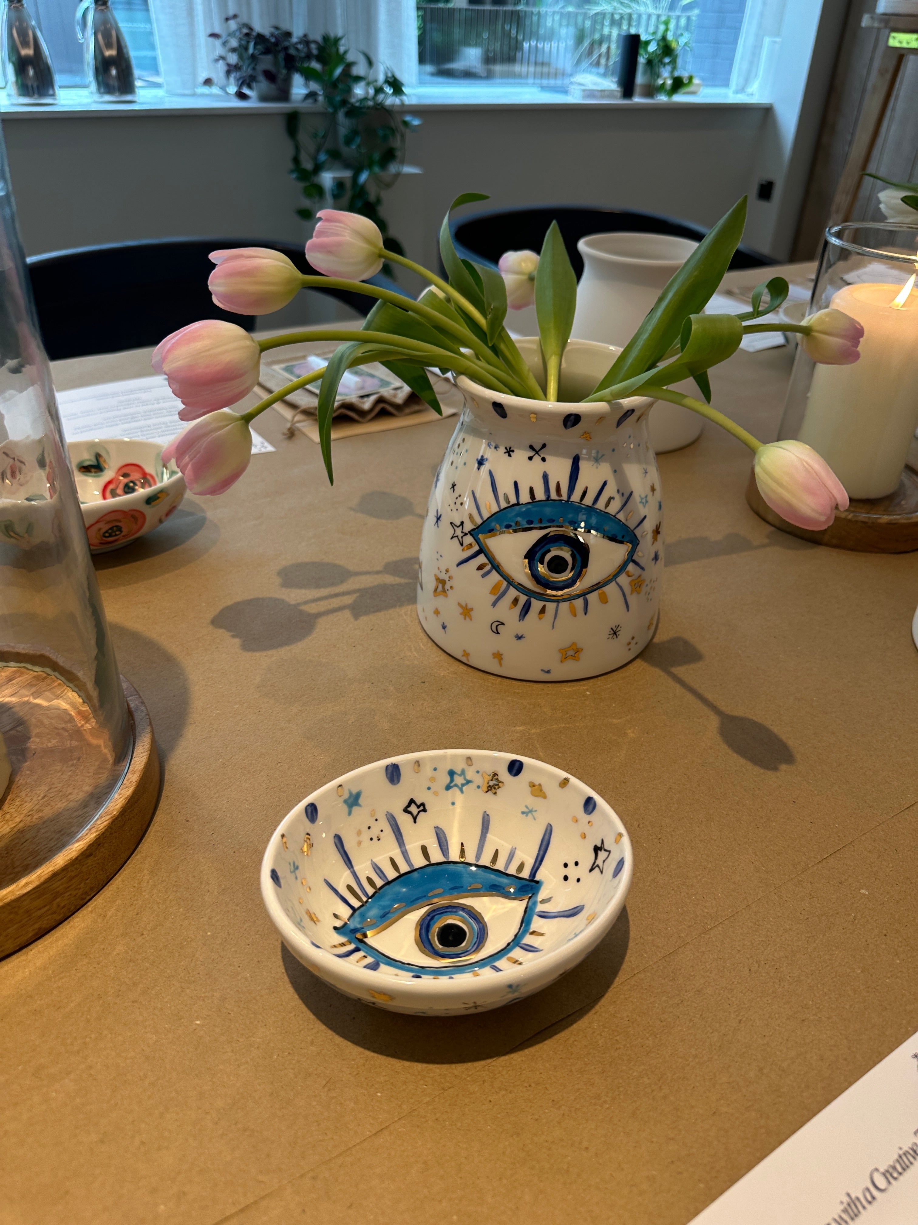 Jayne Redmond Bespoke - Evil Eye Trinket Dish