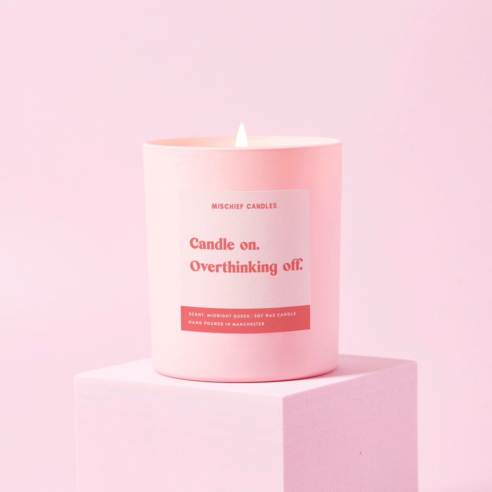Mischief Candles - Candle On Overthinking Off