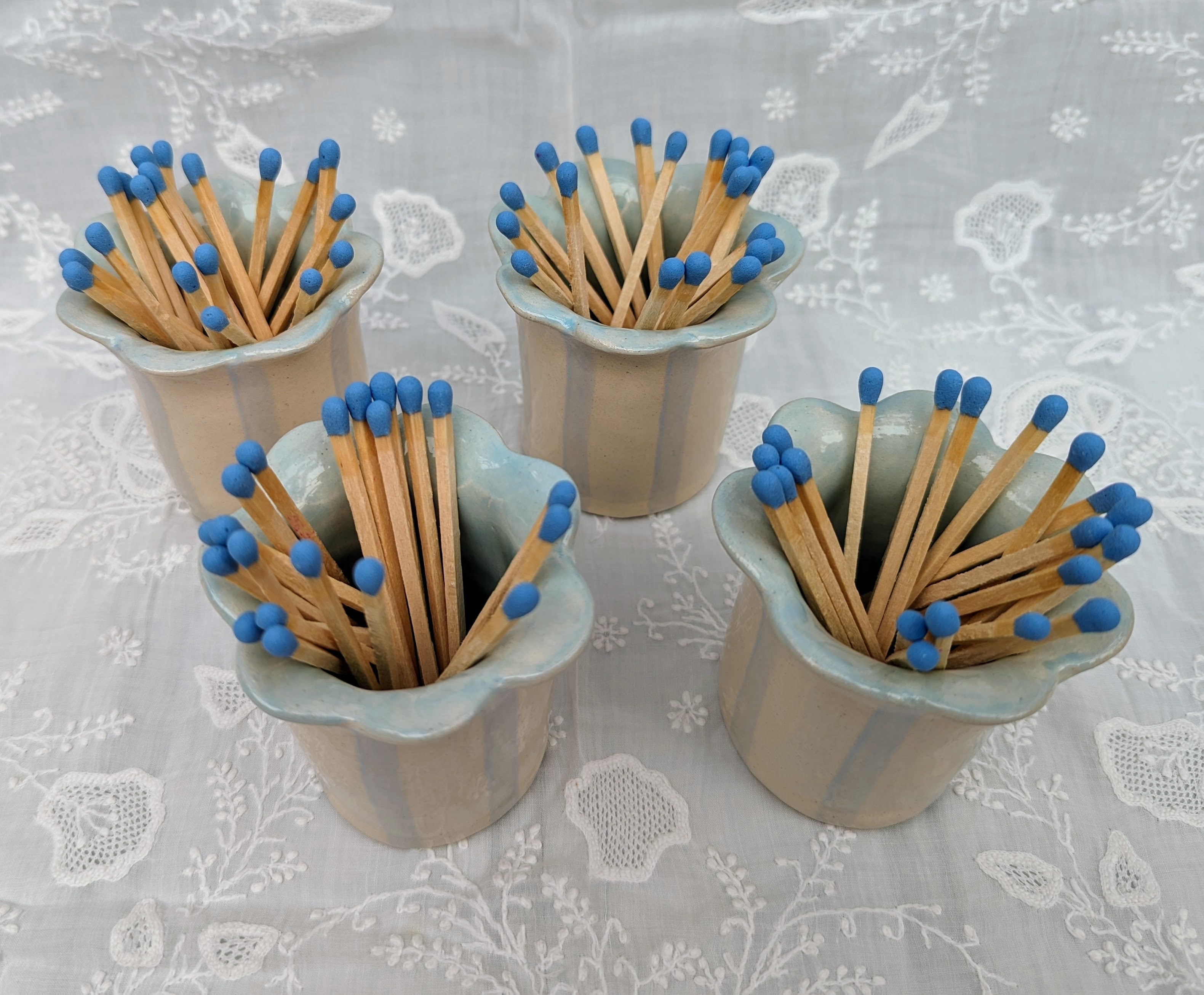 Sea Bramble Ceramics - Daisy Match striker