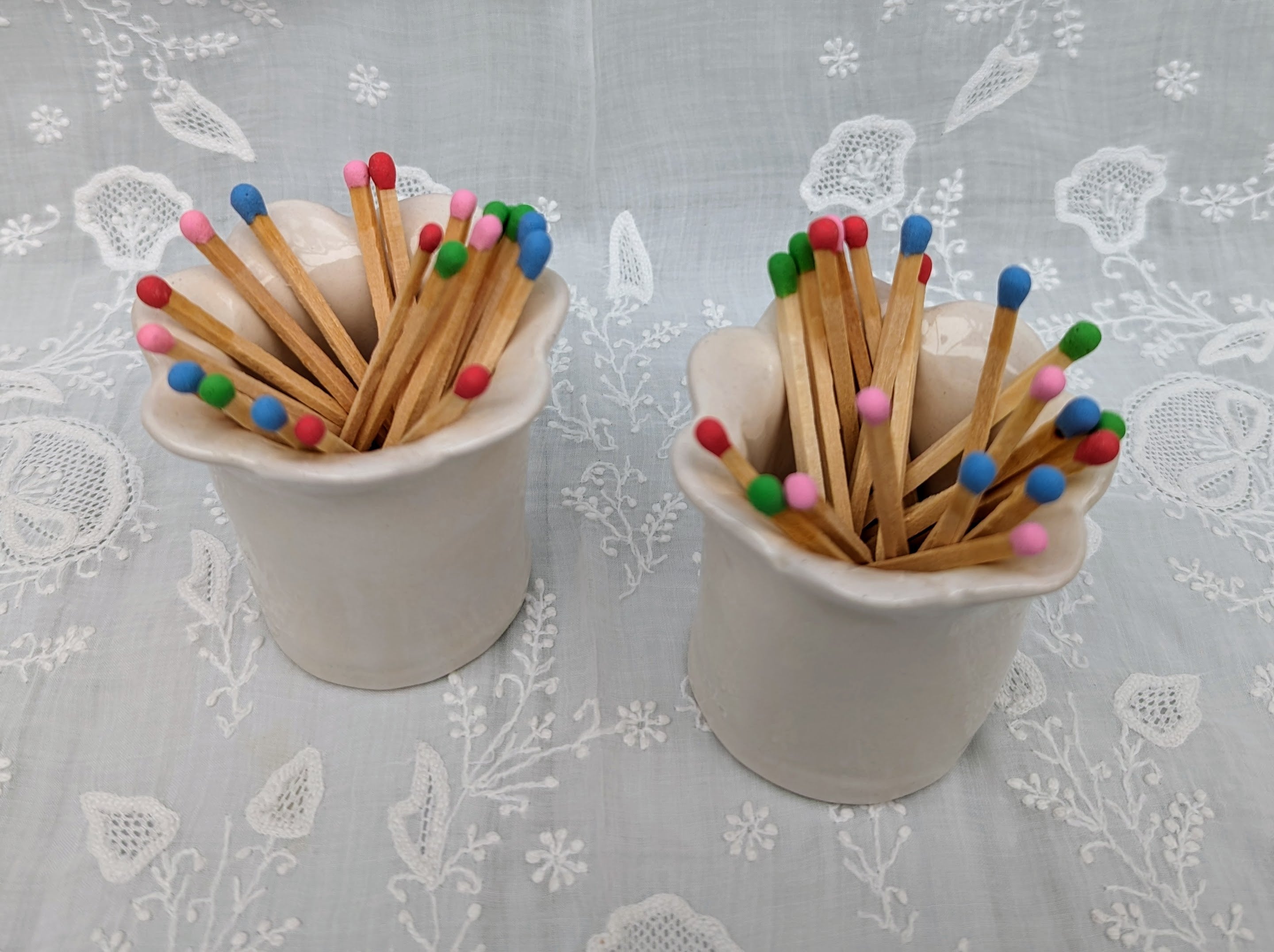 Sea Bramble Ceramics - Daisy Match striker