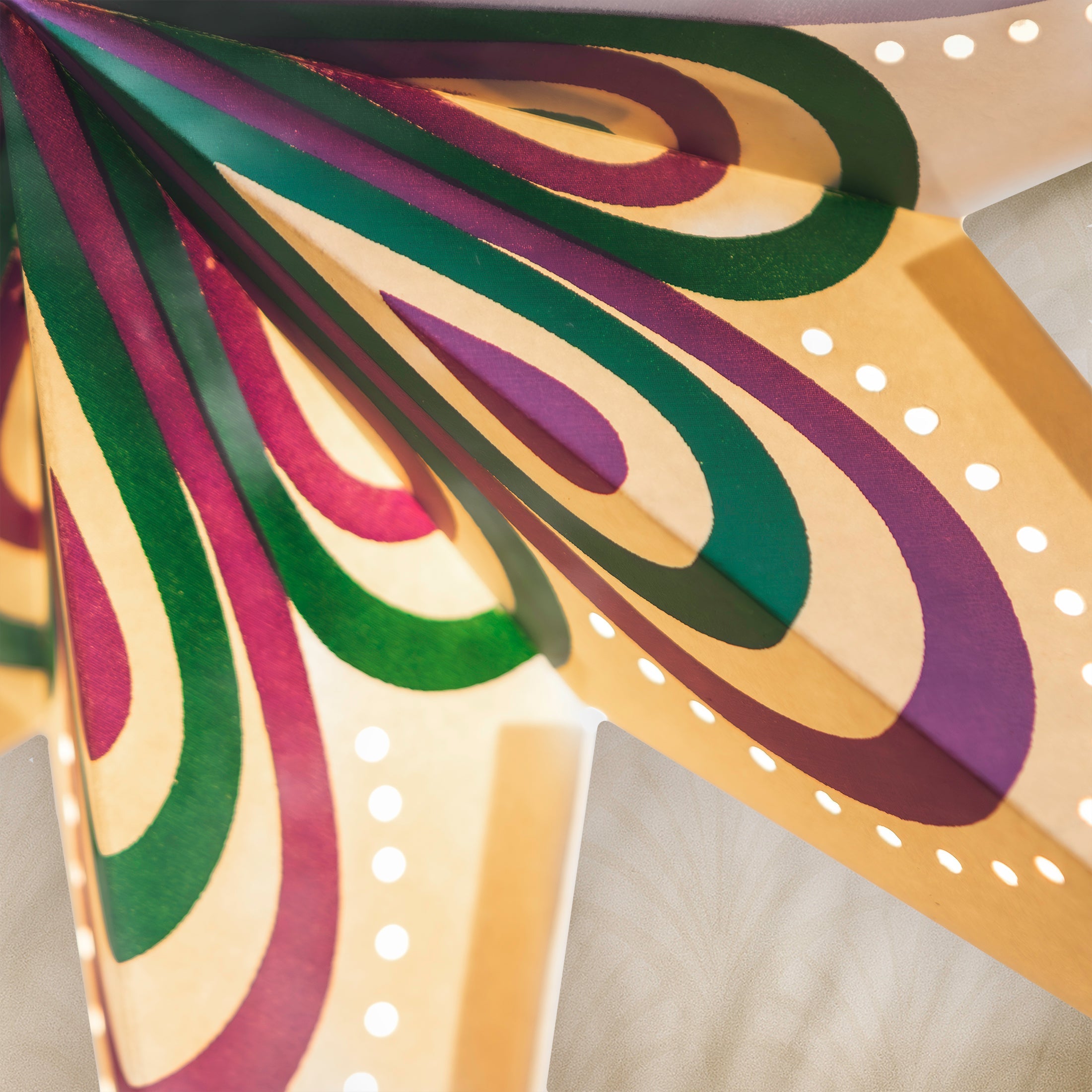 Paper Starlights - Plum Pavilion