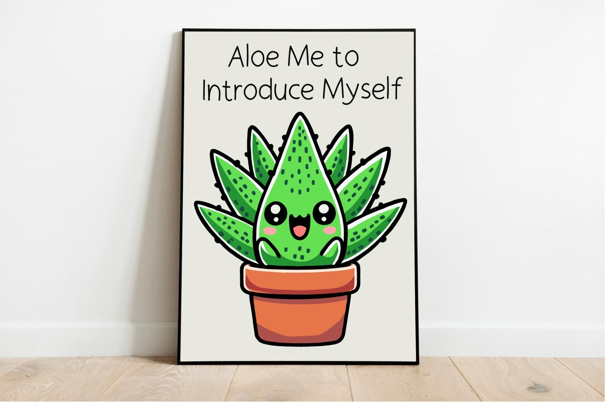KEOLIX - Aloe Me to Introduce Myself – Whimsical Art Print