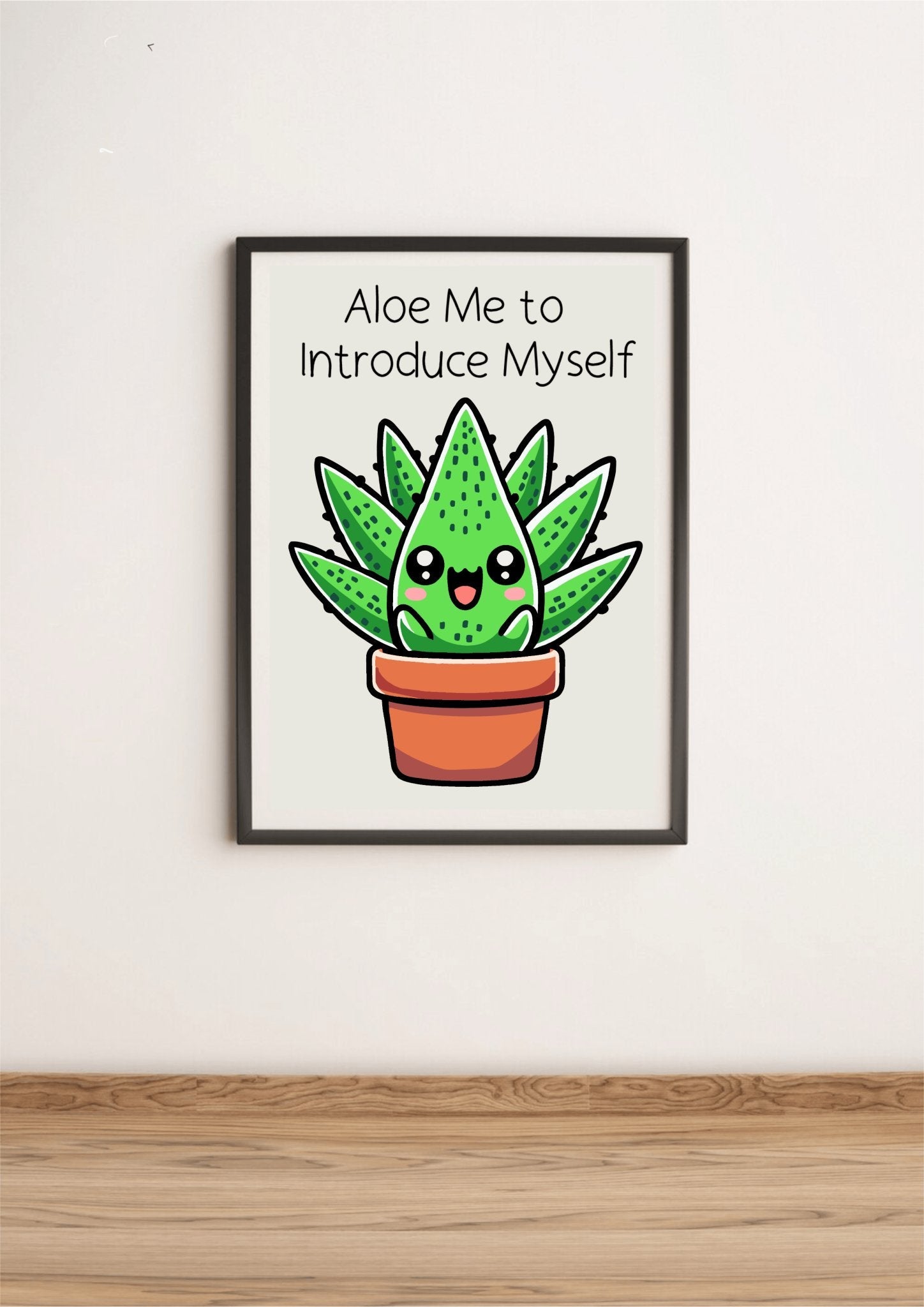 KEOLIX - Aloe Me to Introduce Myself – Whimsical Art Print