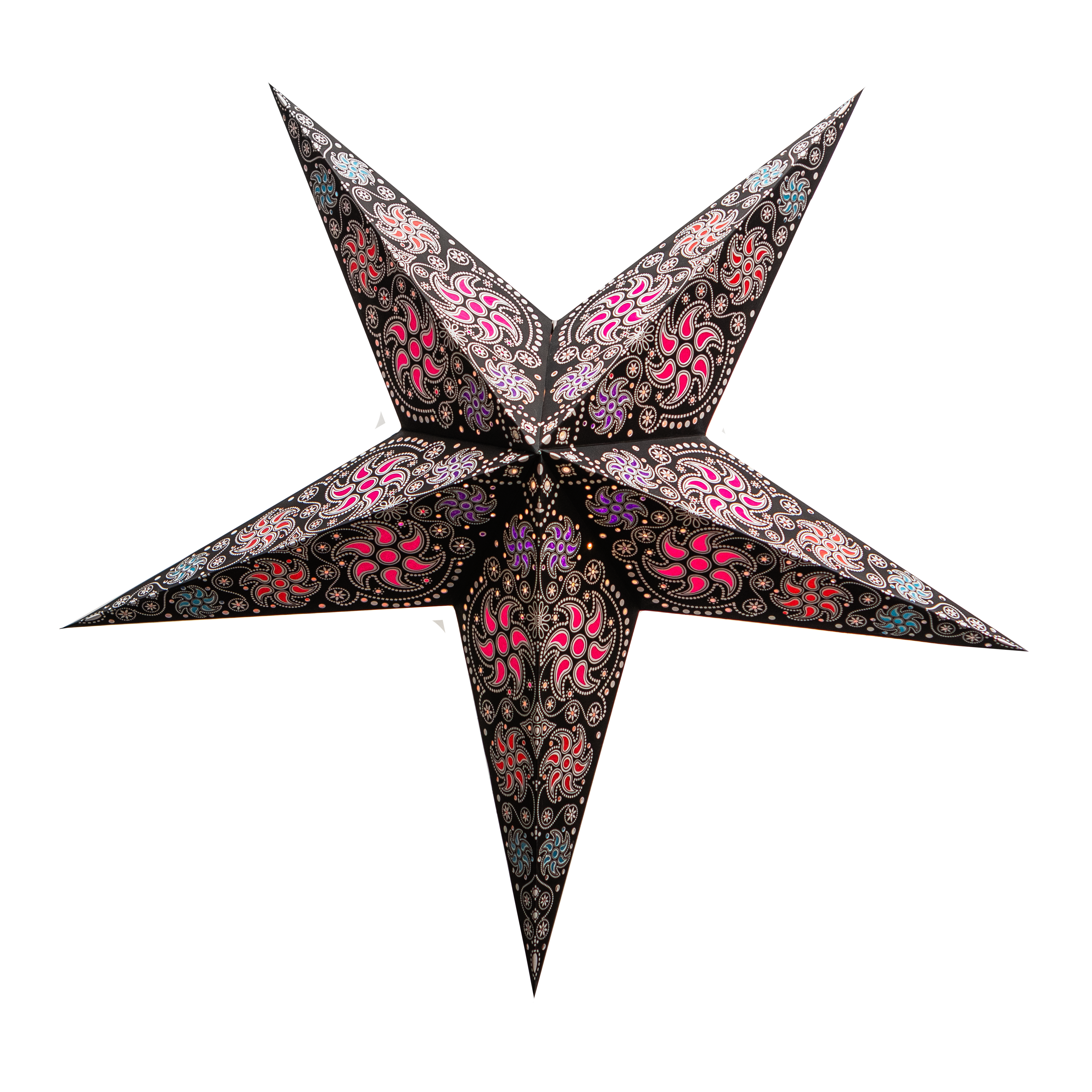 Paper Starlights - Firework: Black / Multi