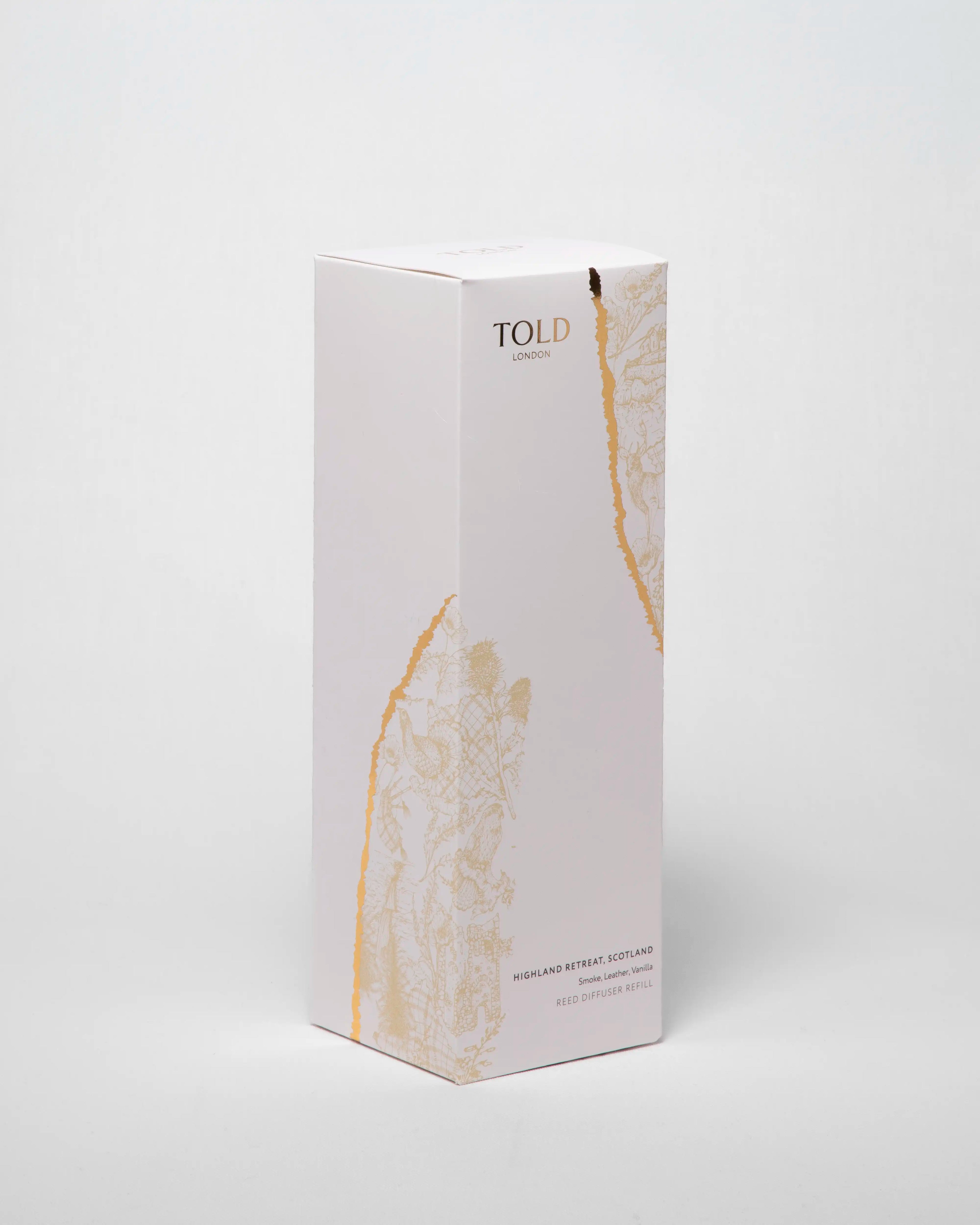 Told, Highland Retreat, Scotland Diffuser Refill, 200ml