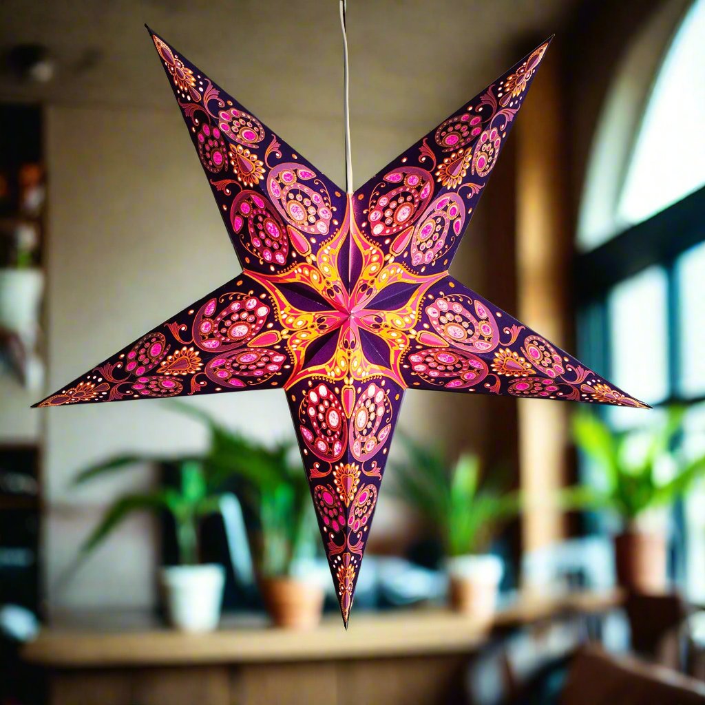 Paper Starlights - Phoenix Royal Violet