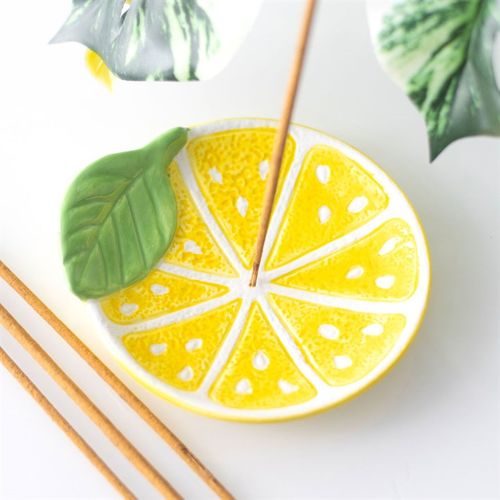 Chilo Chic - Lemon Slice Incense Stick Holder