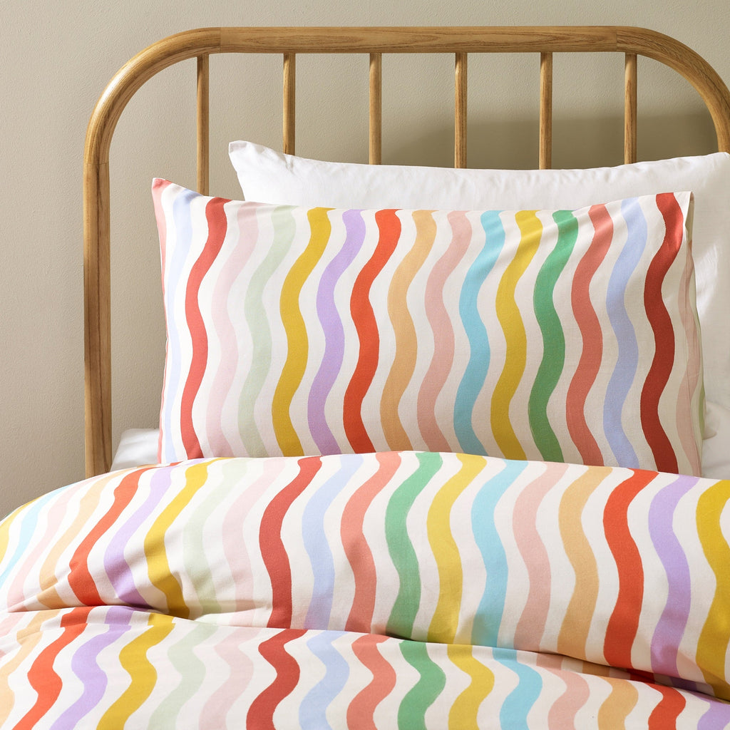 Kabode Happy Days Organic Cotton Duvet Cover & Pillowcase