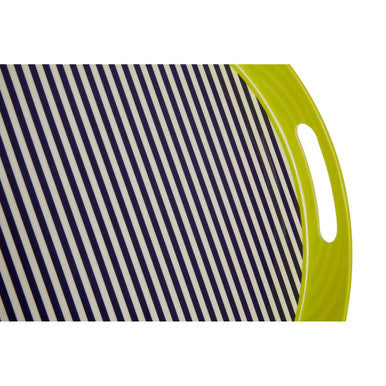 Mimo Stripe Tray With Handles