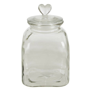 Heart Medium Storage Jar