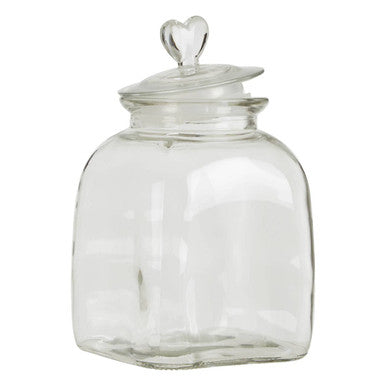 Heart Medium Storage Jar