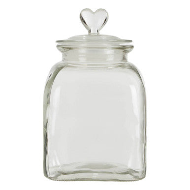 Heart Medium Storage Jar