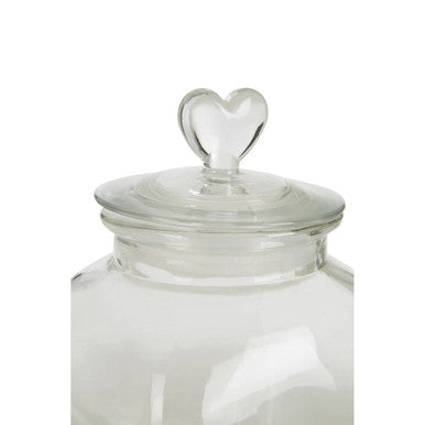 Heart Medium Storage Jar