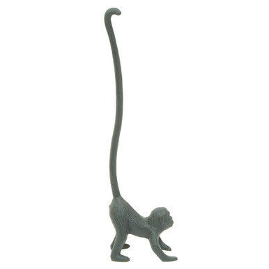 Fauna Grey Monkey Toilet Roll Holder