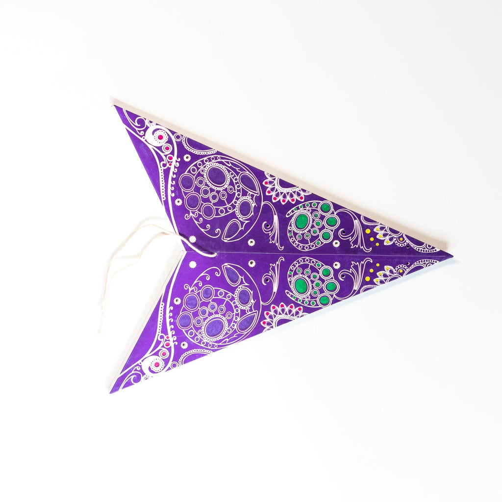 Paper Starlights - Damask: Violet