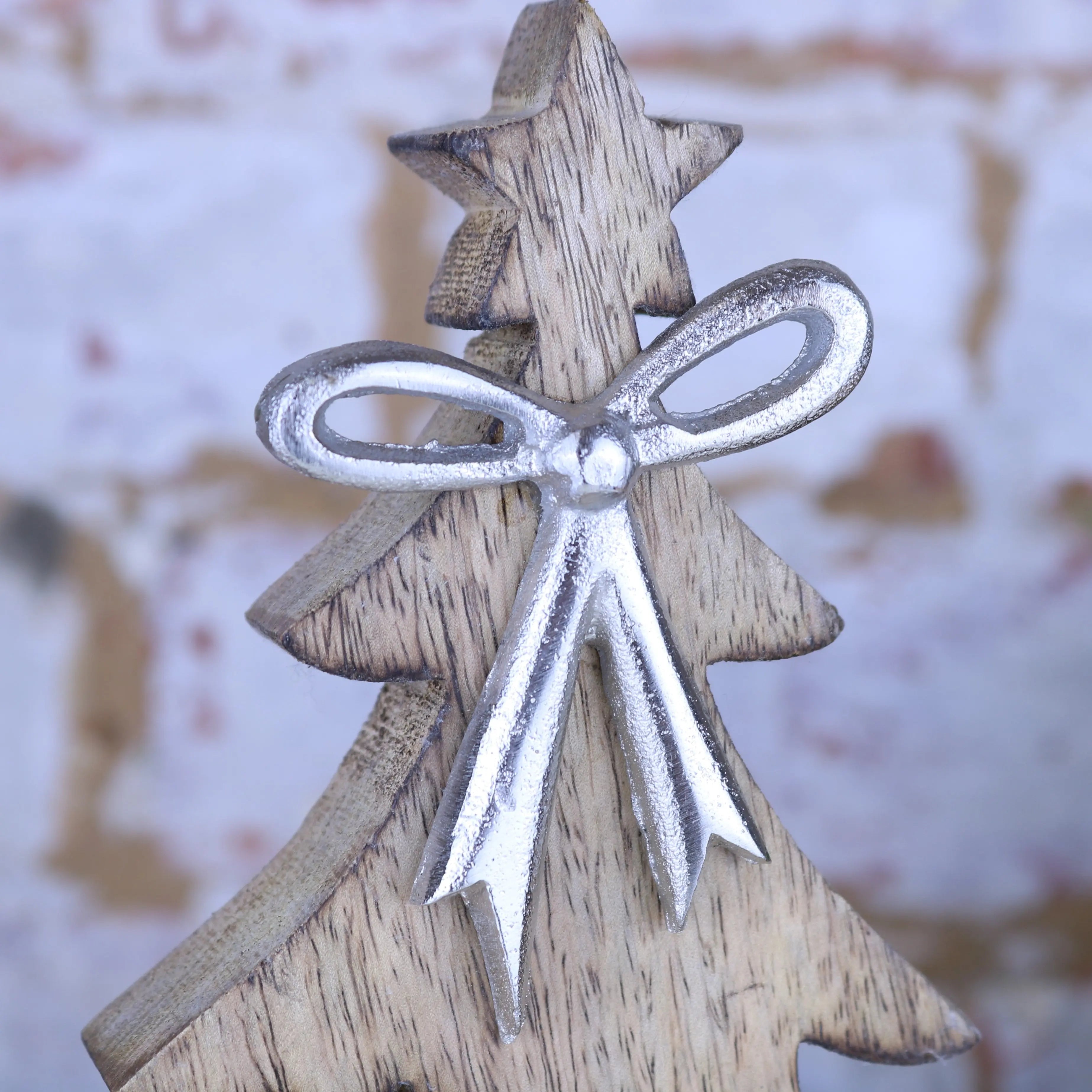 Wooden Christmas Tree Ornament
