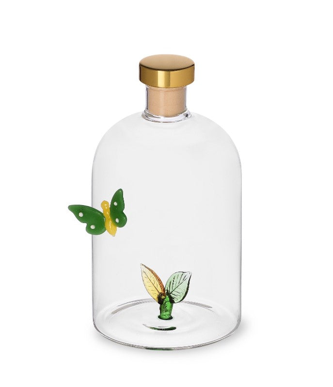 Ichendorf Milano Butterfly & Leaves Glass Diffuser Bottle – Greenwood Perfumer, 500ml
