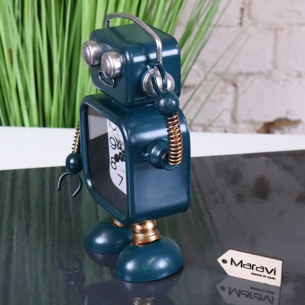 Lomita Desk Robot Clock Freestanding