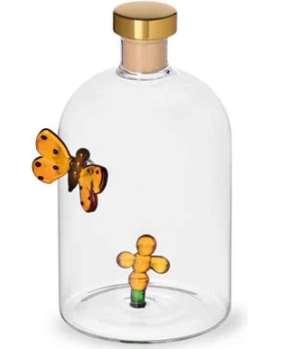 Ichendorf Milano Butterfly & Flower Glass Diffuser Bottle – Greenwood Perfumer, 500ml