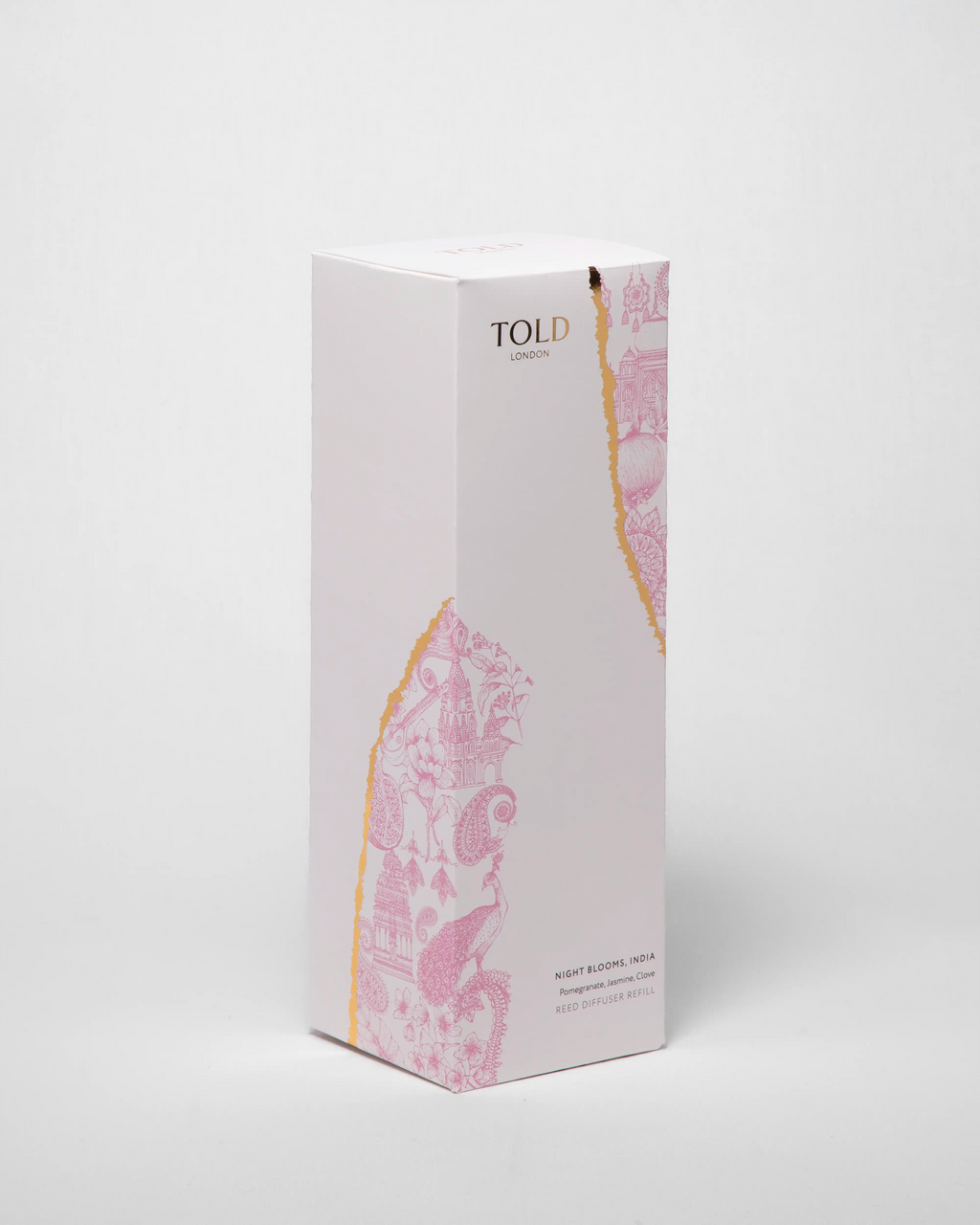 Told, Night Blooms, India Diffuser Refill, 200ml