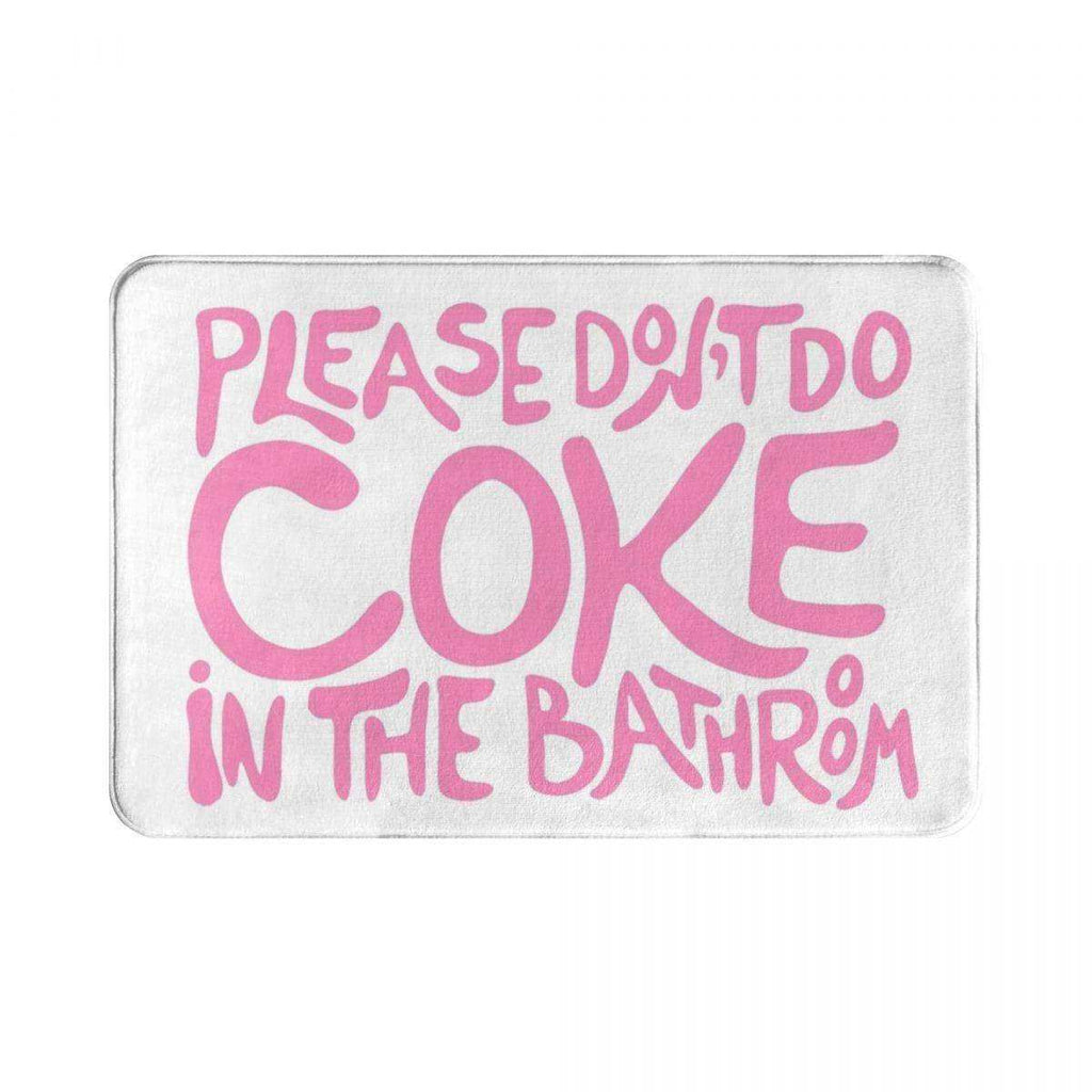 Sickhaus - Please Don't Do Coke In The Bathroom Rug